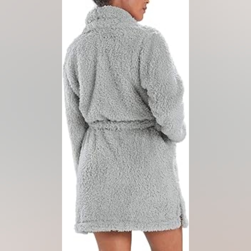 Natori N Natori Women's Plush Lounge Cardigan - Picture 5 of 6